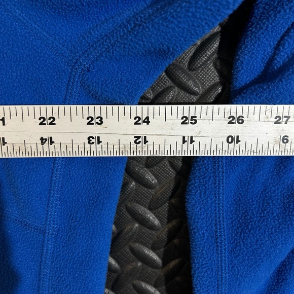 The North Face Blue 1/4 Zip Fleece Lomg Sleeve Pullover Sweater Men's Size XL‎ - Picture 7 of 8